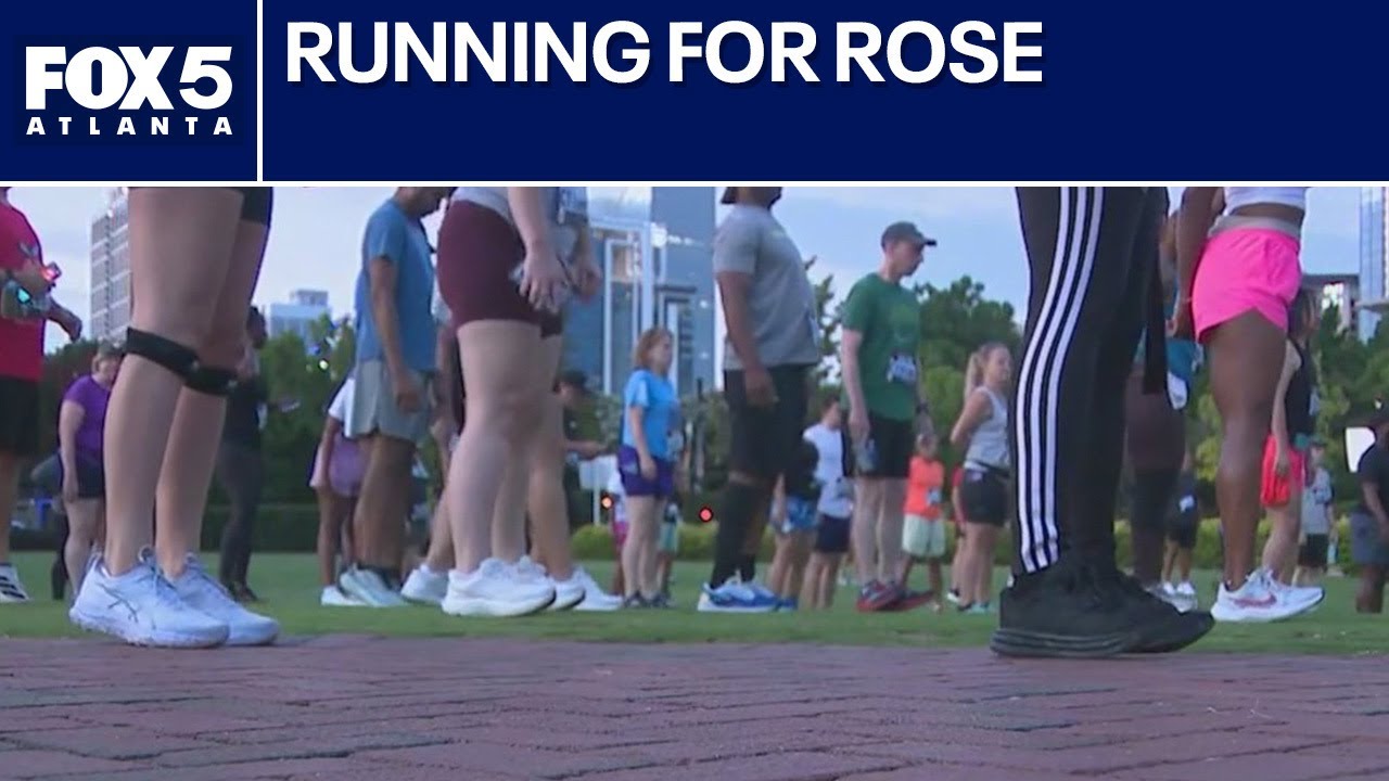 Atlanta Track Club raises thousands for Officer David Rose’s family | FOX 5 News