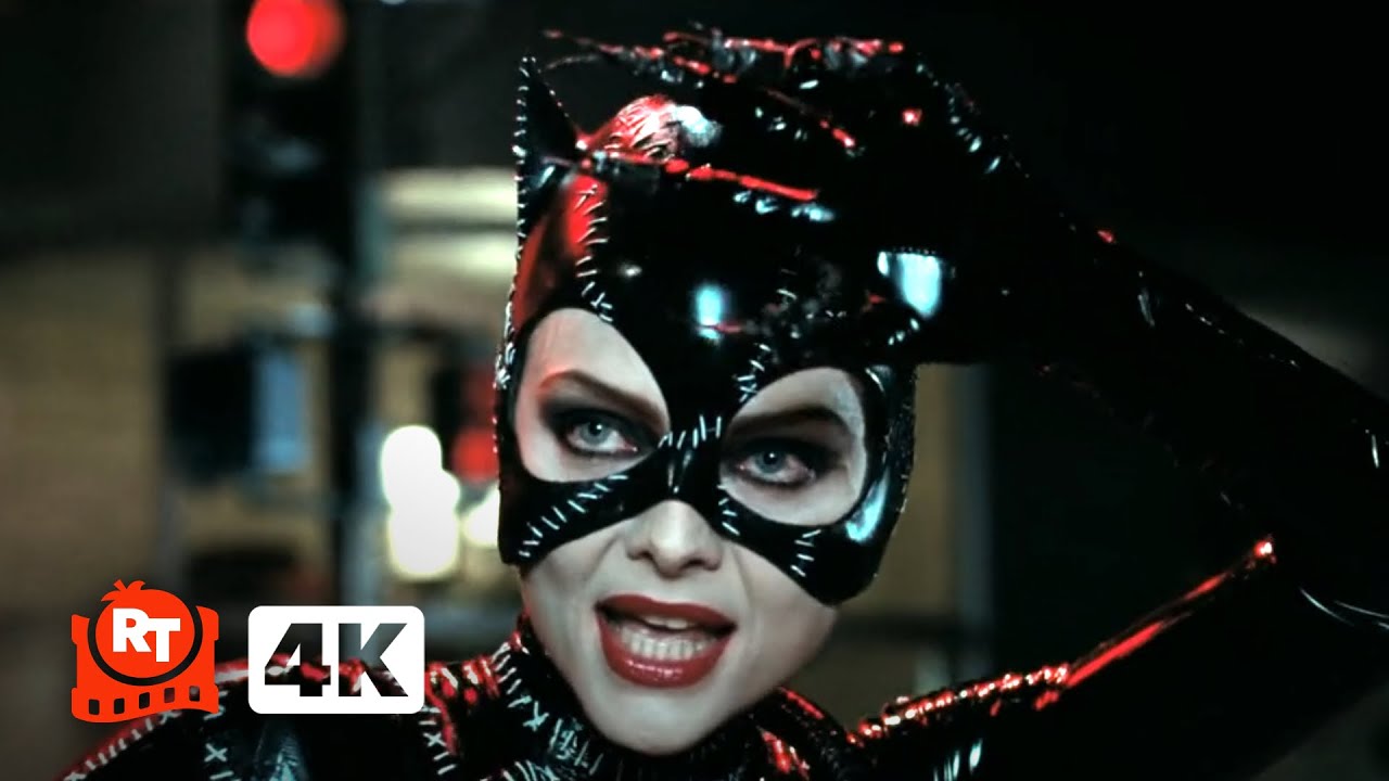 Batman Returns (1992) – Catwoman Meets Batman | Movieclips