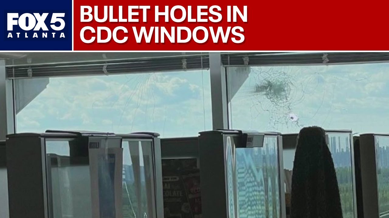 CDC windows hit with bullets during shooting at Emory campus | FOX 5 News
