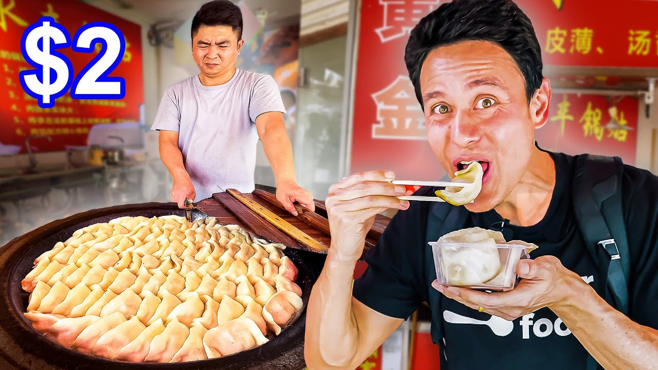 Chinese Food – $2 Vs. $200 Dumplings in Shanghai!!