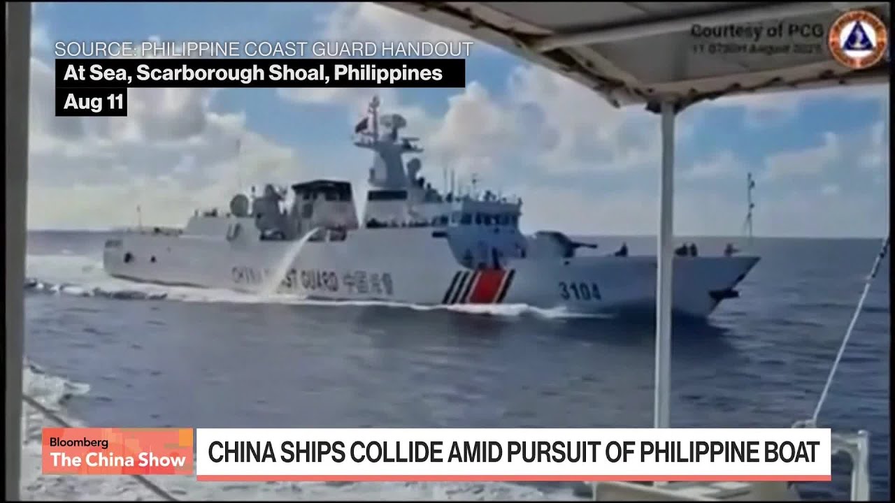Chinese Ships Collide in Encounter With Philippine Boats