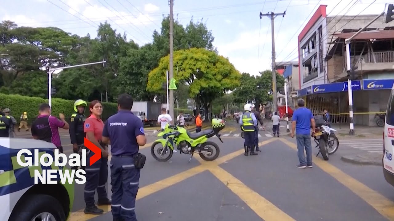 Colombia bomb attack near military base kills 5, injures several