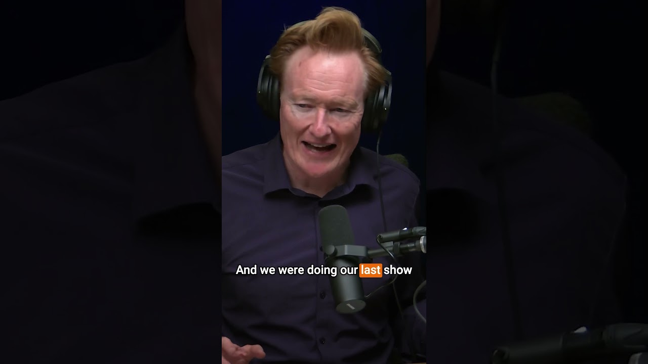 Conan once bought the “Late Night” staff an air hockey table. #podcast #comedy #conan #conaf