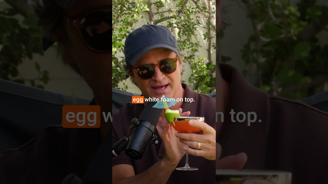 Conan tries the 2025 Chill Chums cocktail. #podcast #funny #comedian #conaf #conan