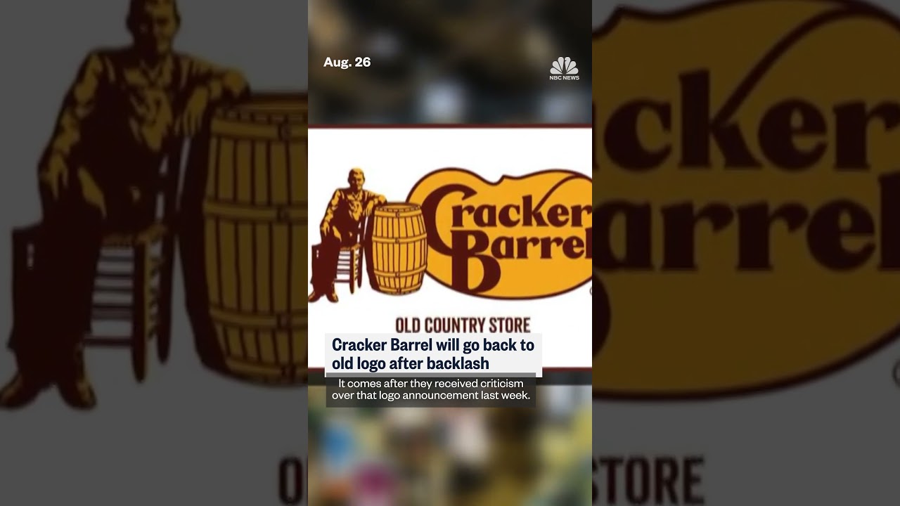 Cracker Barrel will go back to old logo after backlash
