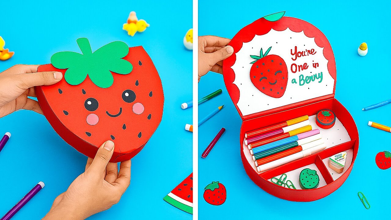 🎨 CUTE DIY STATIONERY IDEAS! Perfect for School, Work & Home 💌💖