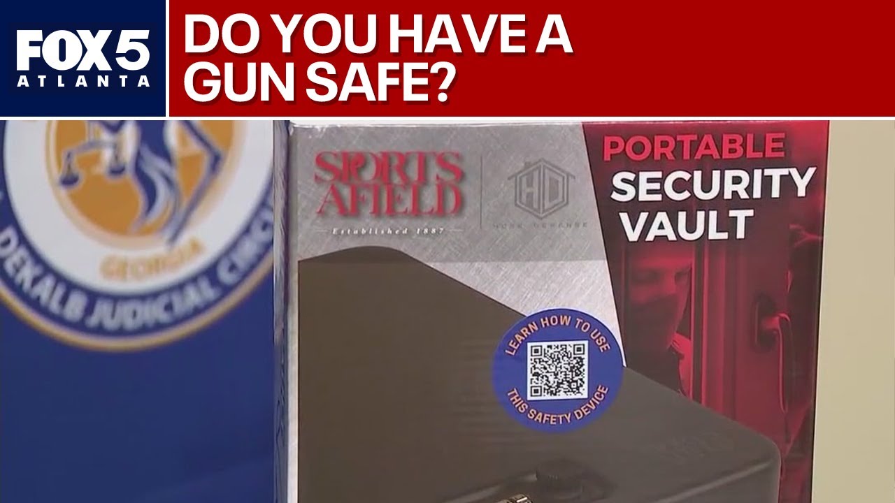 DeKalb County DA’s gun safe giveaway | FOX 5 News