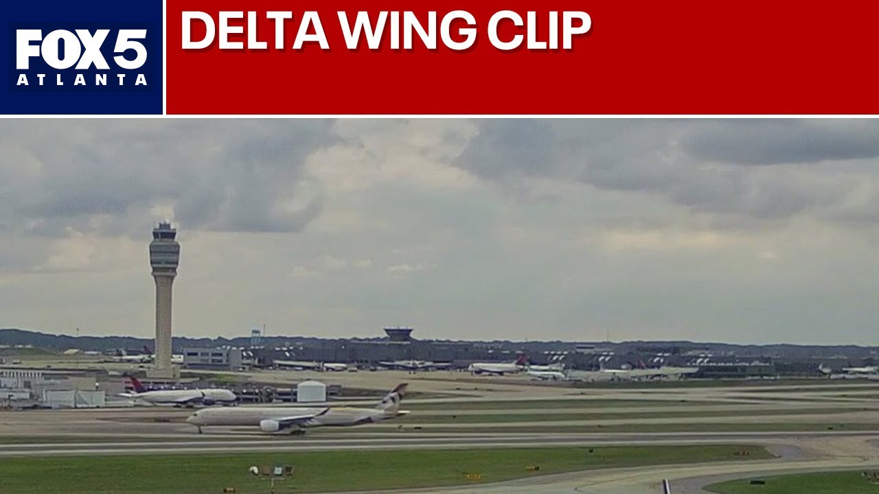 Delta plane clips another plane at Atlanta airport | FOX 5 News