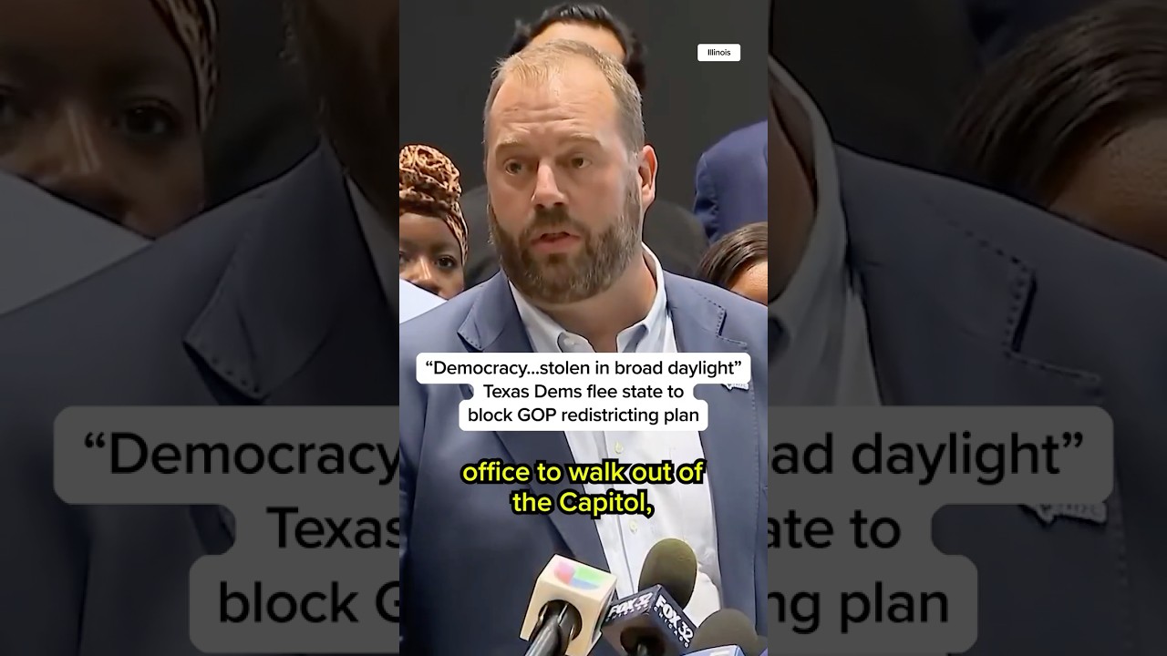 ‘Democracy… stolen in broad daylight’: Texas Dems flee state to block GOP redistricting plan