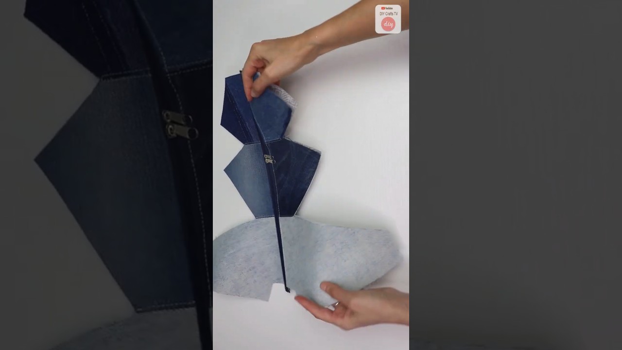 diy patchwork cosmetics bag free pattern #bag #sewing