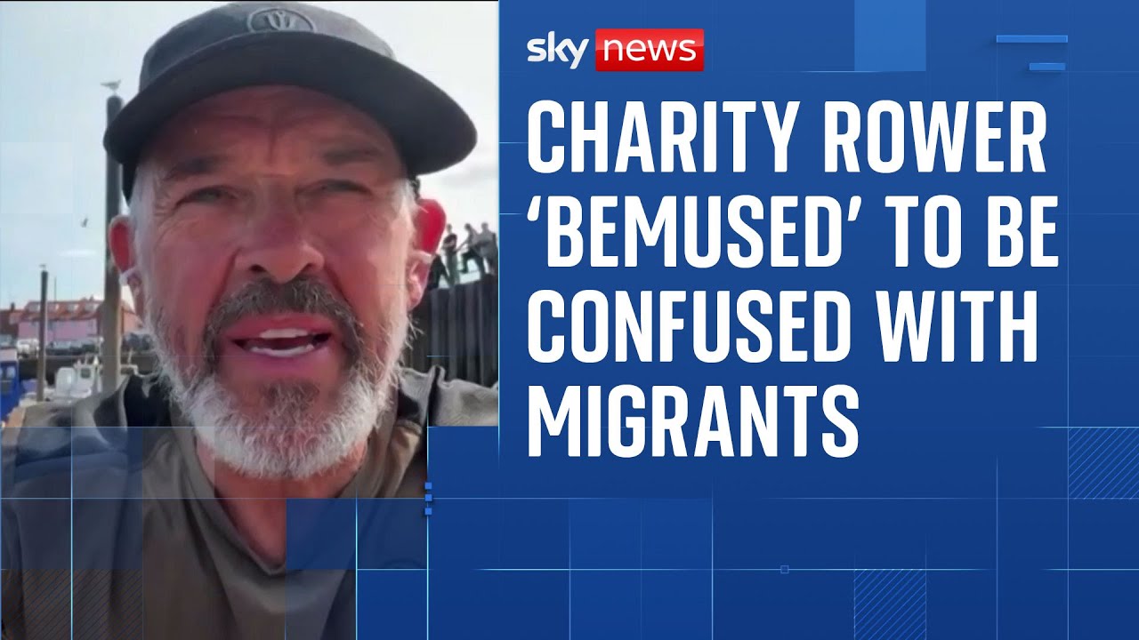 Donations soar after charity rowers were mistaken for migrants by Rupert Lowe MP