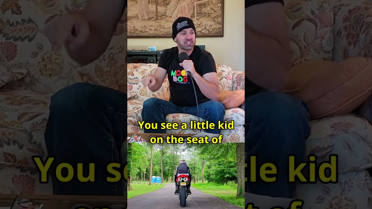 Don’t put your child in your Facebook Marketplace Ad. #parenting  #motorcycle