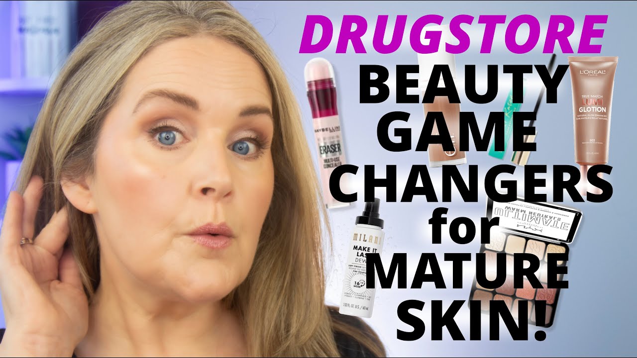 Drugstore Makeup That Works Wonders for Mature Skin!