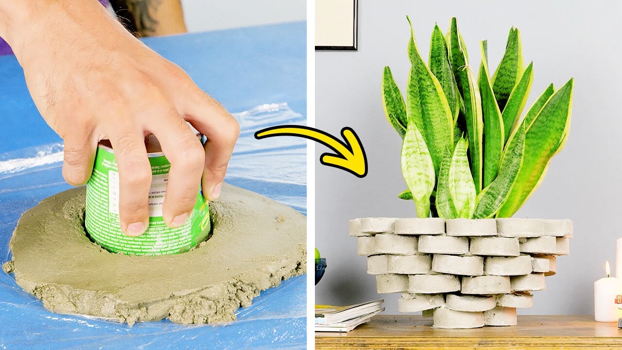 🏠 Easy Cement Ideas to Upgrade Your Home and Garden! 🔥