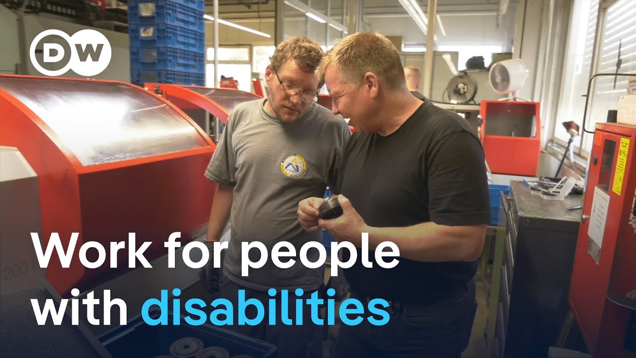Empowering people with disabilities through workshops | DW News