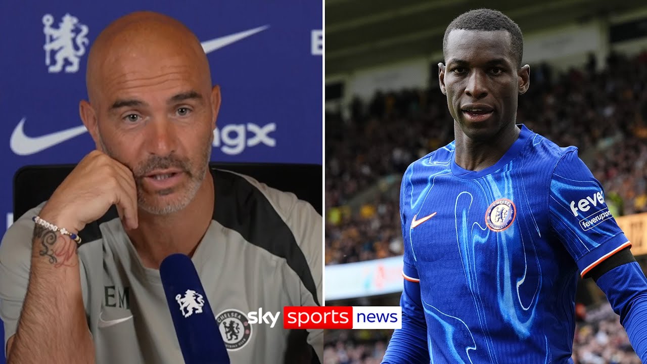 Enzo Maresca on Nicolas Jackson’s future and replacing the injured Levi Colwill