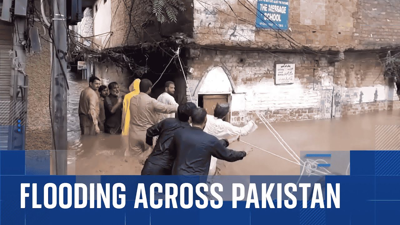 Families ‘swept away’ in flash floods in northwest Pakistan