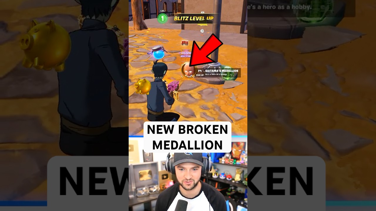 Fortnite’s *NEW* Medallion is OP!