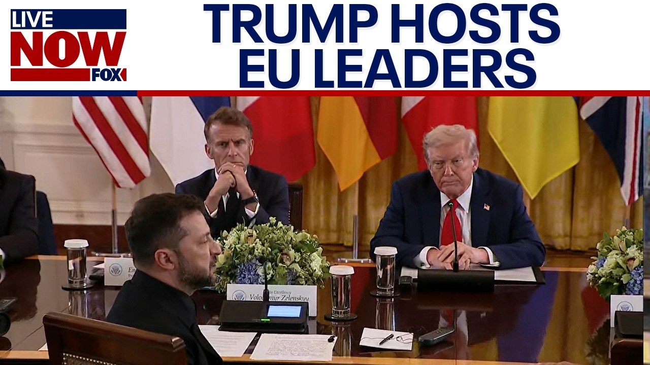 FULL: European leaders join Trump and Zelenskyy at the White House