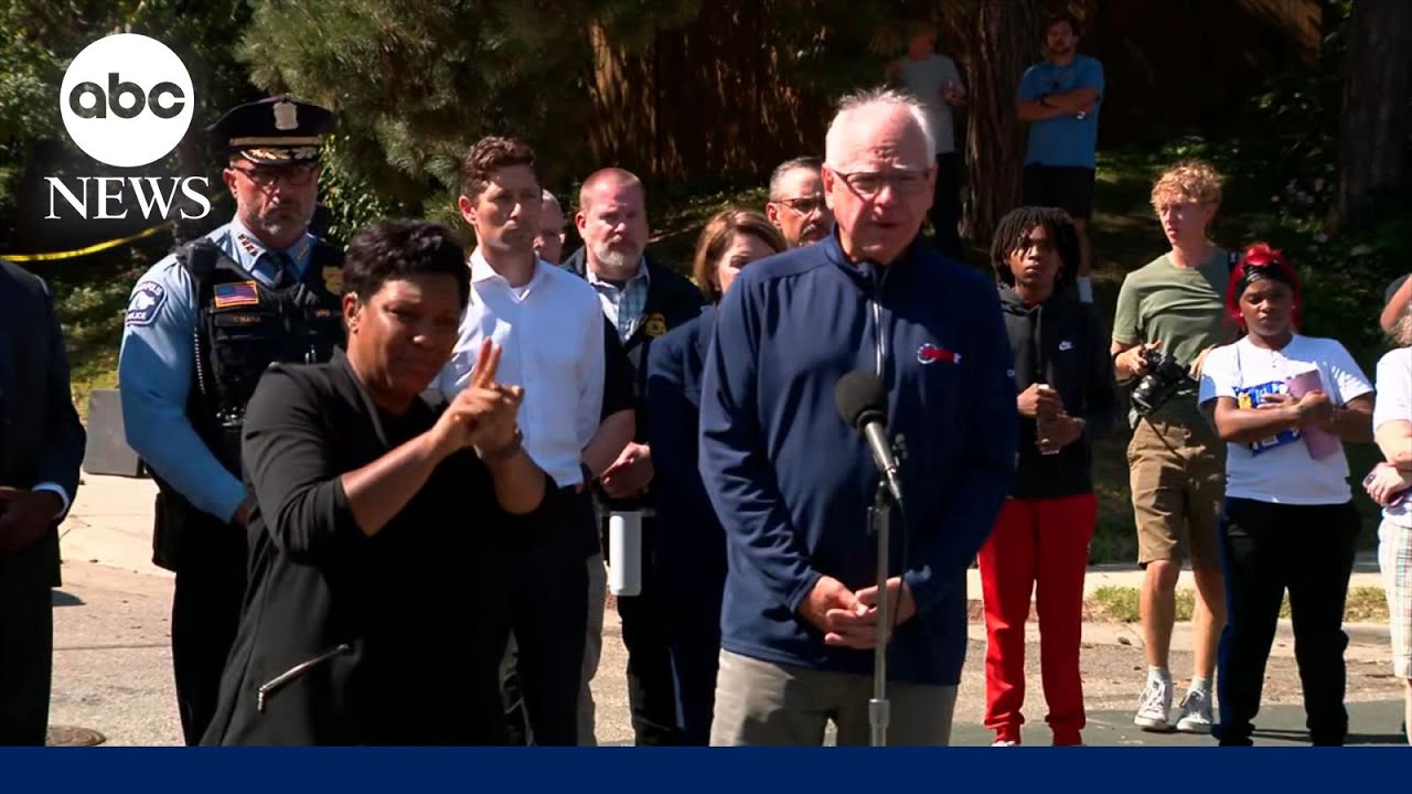 FULL SPECIAL REPORT: Gov. Tim Walz, officials give update on shooting at Minneapolis Catholic school