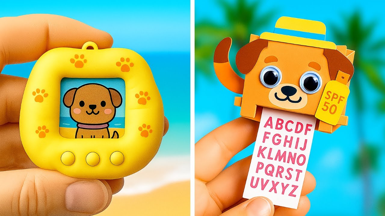 🌞 FUN SUMMER CRAFTS 😍✨ Are These The CUTEST Crafts Ever? 🐶