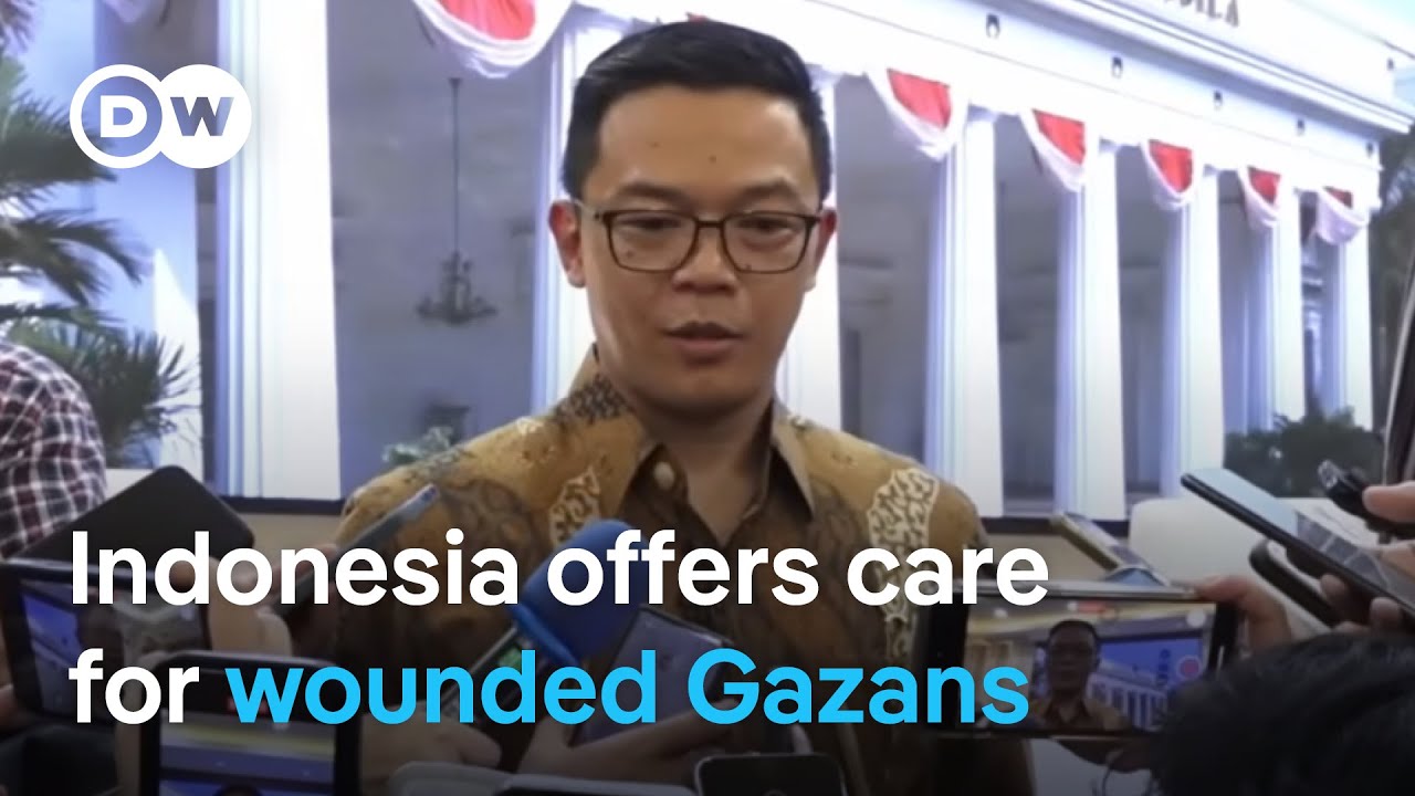 Galang Island could accommodate women, children and wounded from war-torn Gaza | DW News