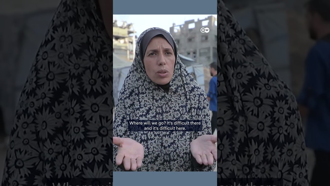 Gaza city residents react to Israel’s plan to take over the city | DW News