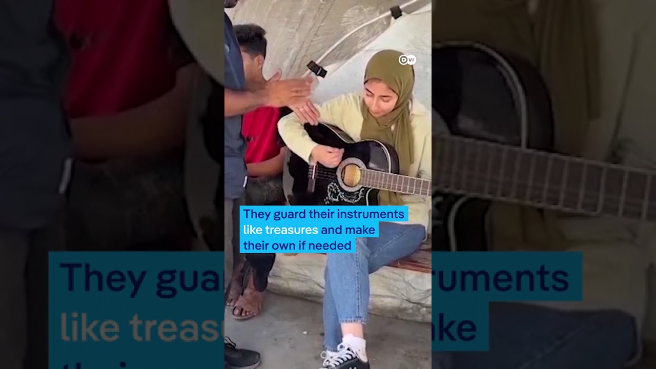 Gaza: Music against the horror | DW News