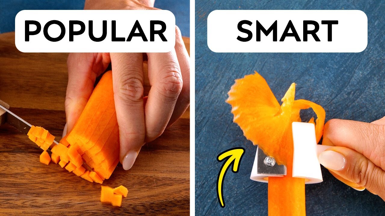 🔪🍉 Genius Fruit & Veggie Cutting Tricks Chefs Keep Secret