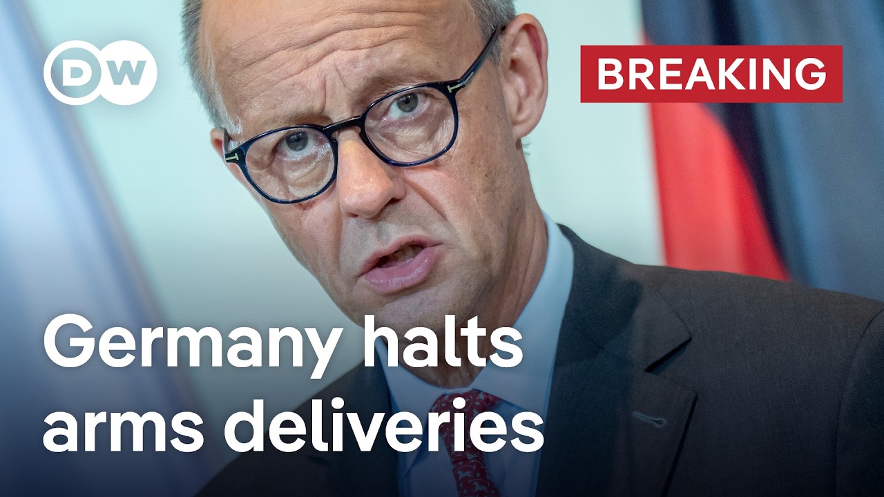 Germany suspends approval of weapons deliveries to Israel for potential use in Gaza | DW News