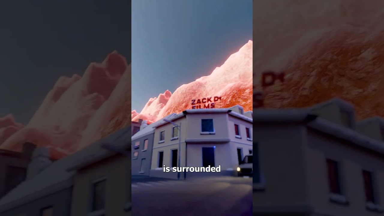 Giant Mirrors Light Up The Darkest Town 😮