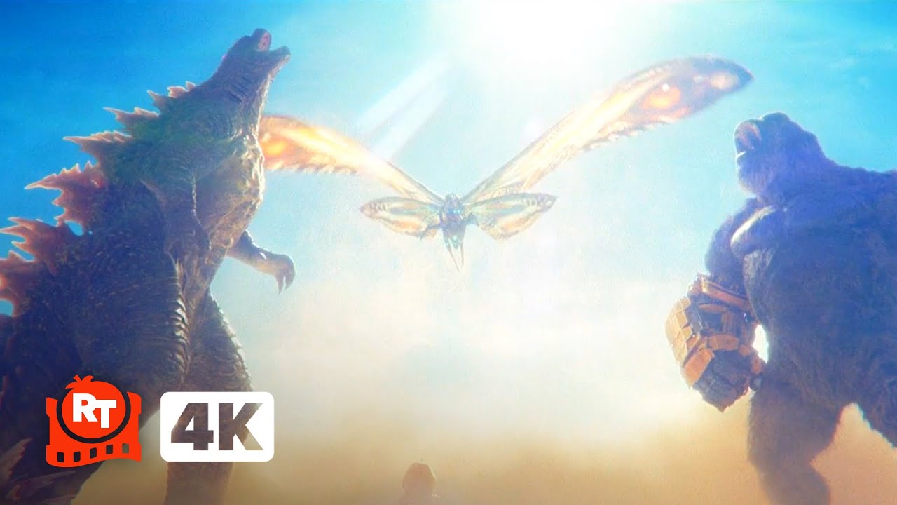 Godzilla x Kong: The New Empire (2024) 4K – Godzilla vs. Kong & Mothra | Movieclips