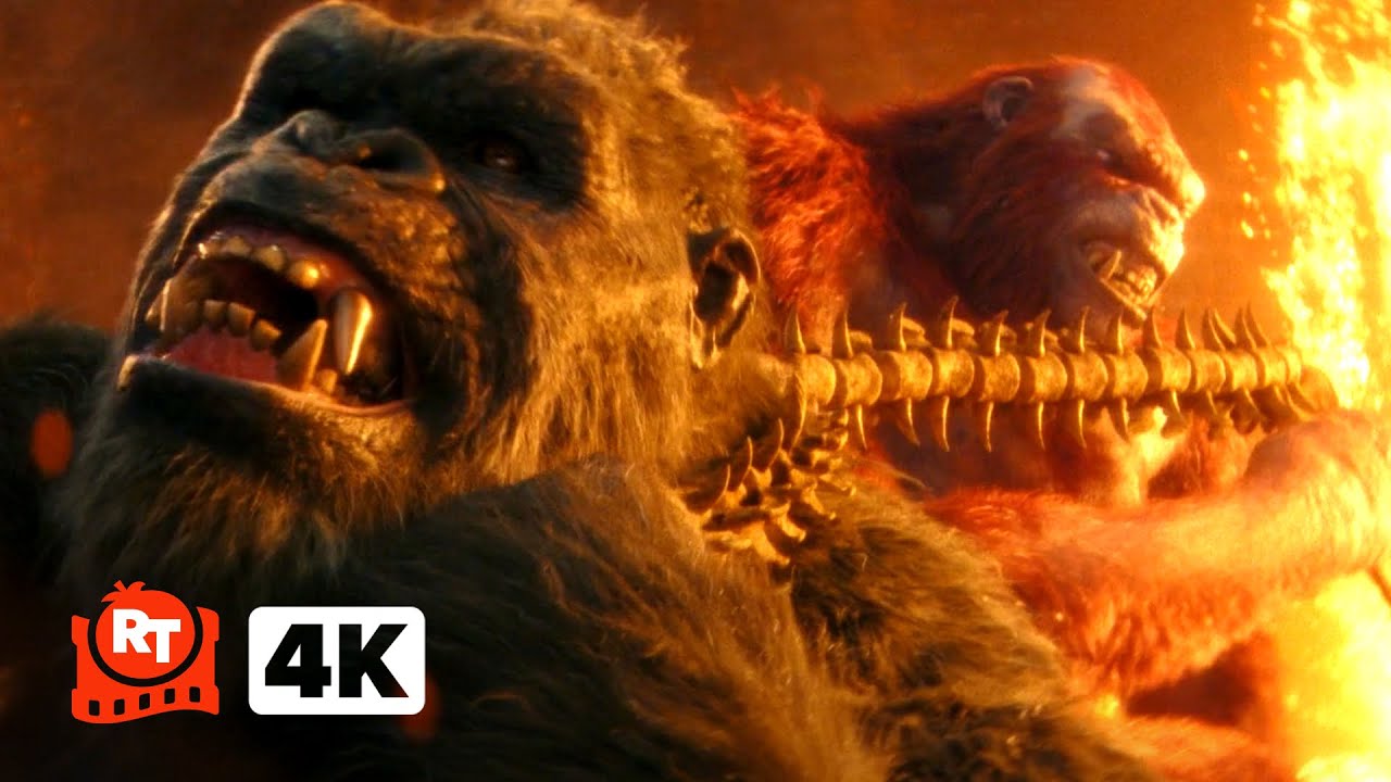 Godzilla x Kong: The New Empire (2024) 4K – Kong vs. Skar King | Movieclips