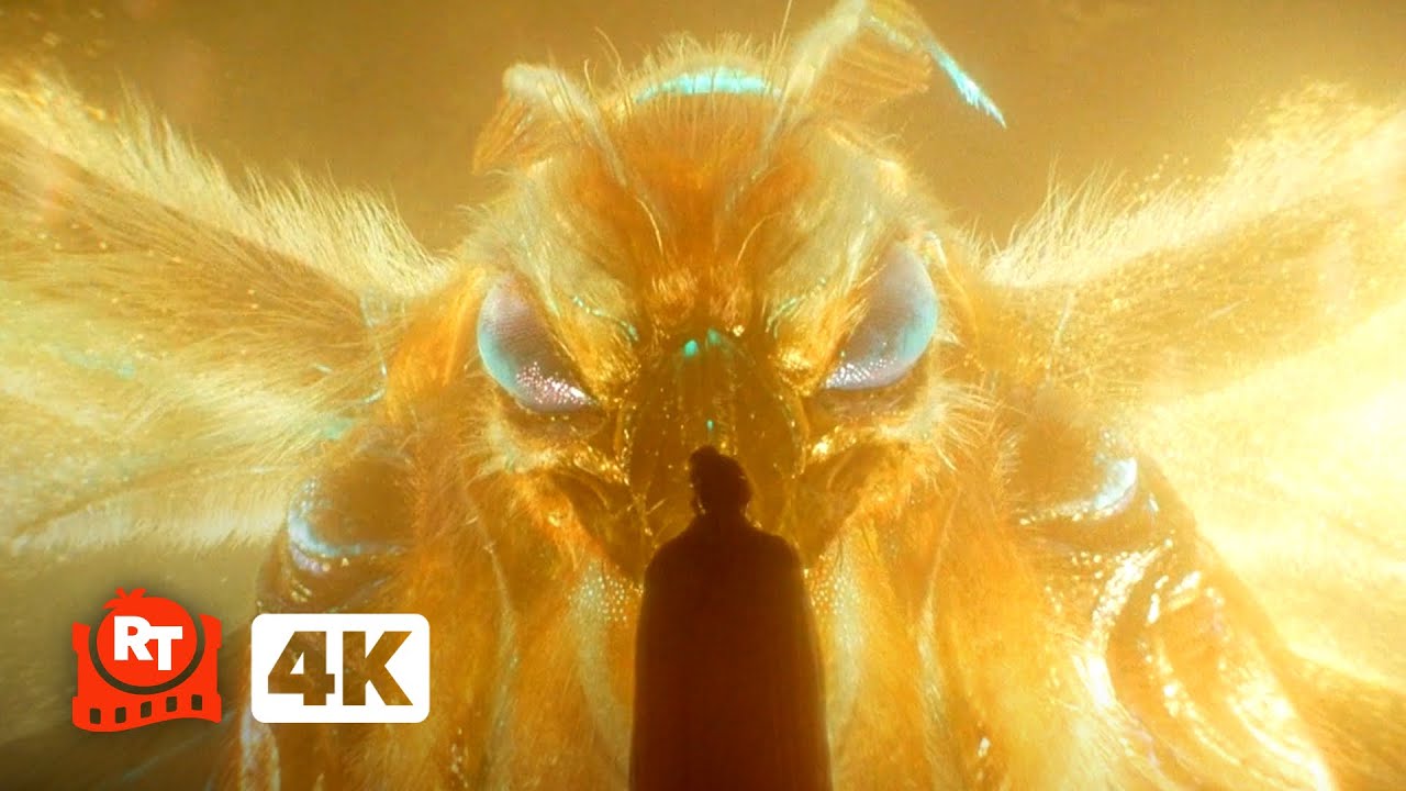 Godzilla x Kong: The New Empire (2024) 4K – Mothra Wakes Up | Movieclips