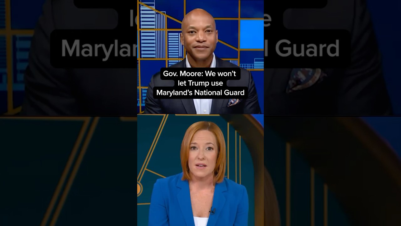 Gov. Moore: We won’t let Trump use Maryland’s National Guard