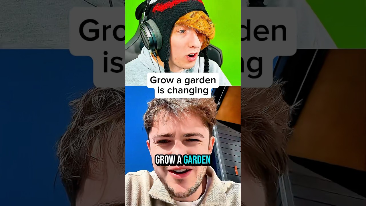 Grow a Garden is CHANGING… 😱🤯 #shorts #roblox #growagarden