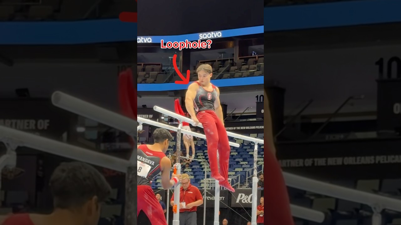 Gymnastics loophole EXPLAINED 🤔 #gymnastics #gymnast #sports #loophole #olympics #olympic #judge