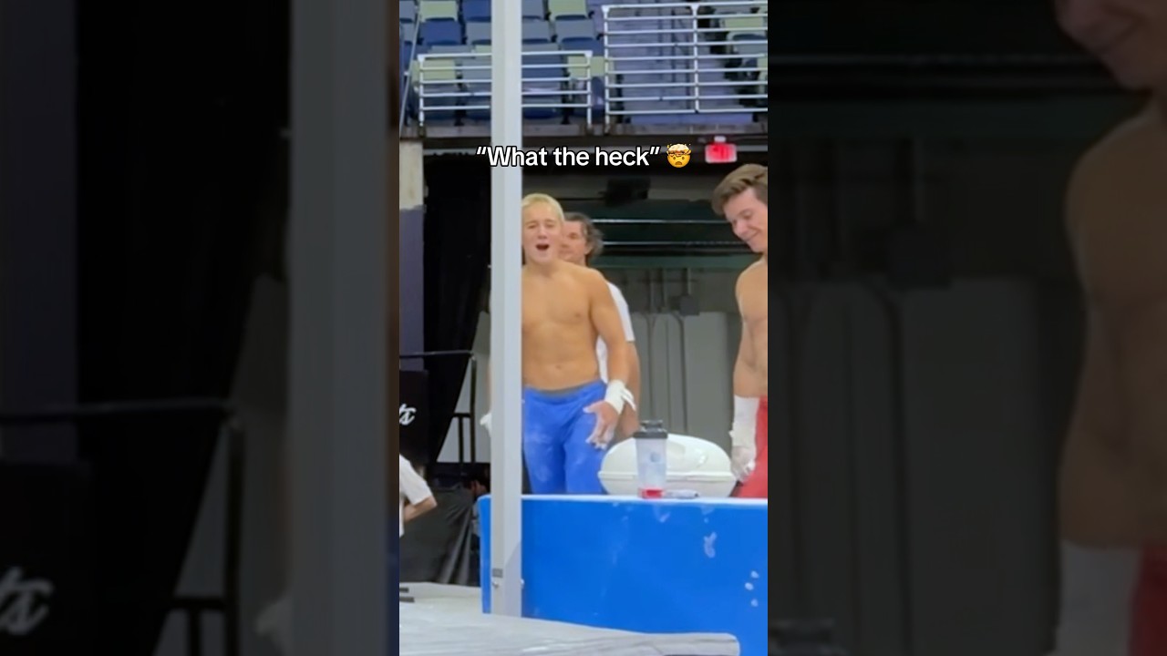 HARDEST move in the world 🤯 @Don_Whittenburg #gymnastics #gymnast #sports #olympics #olympic