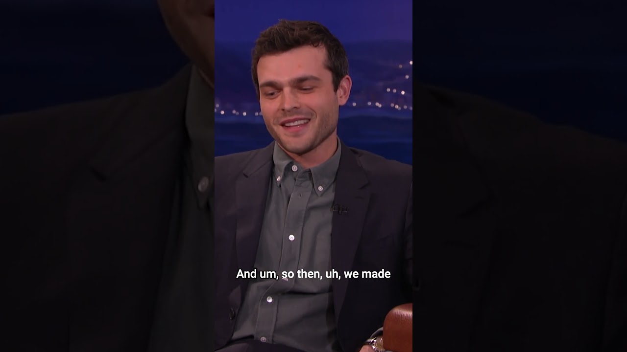 How Alden Ehrenreich was discovered by Steven Spielberg. #podcast #comedy #conan #conaf