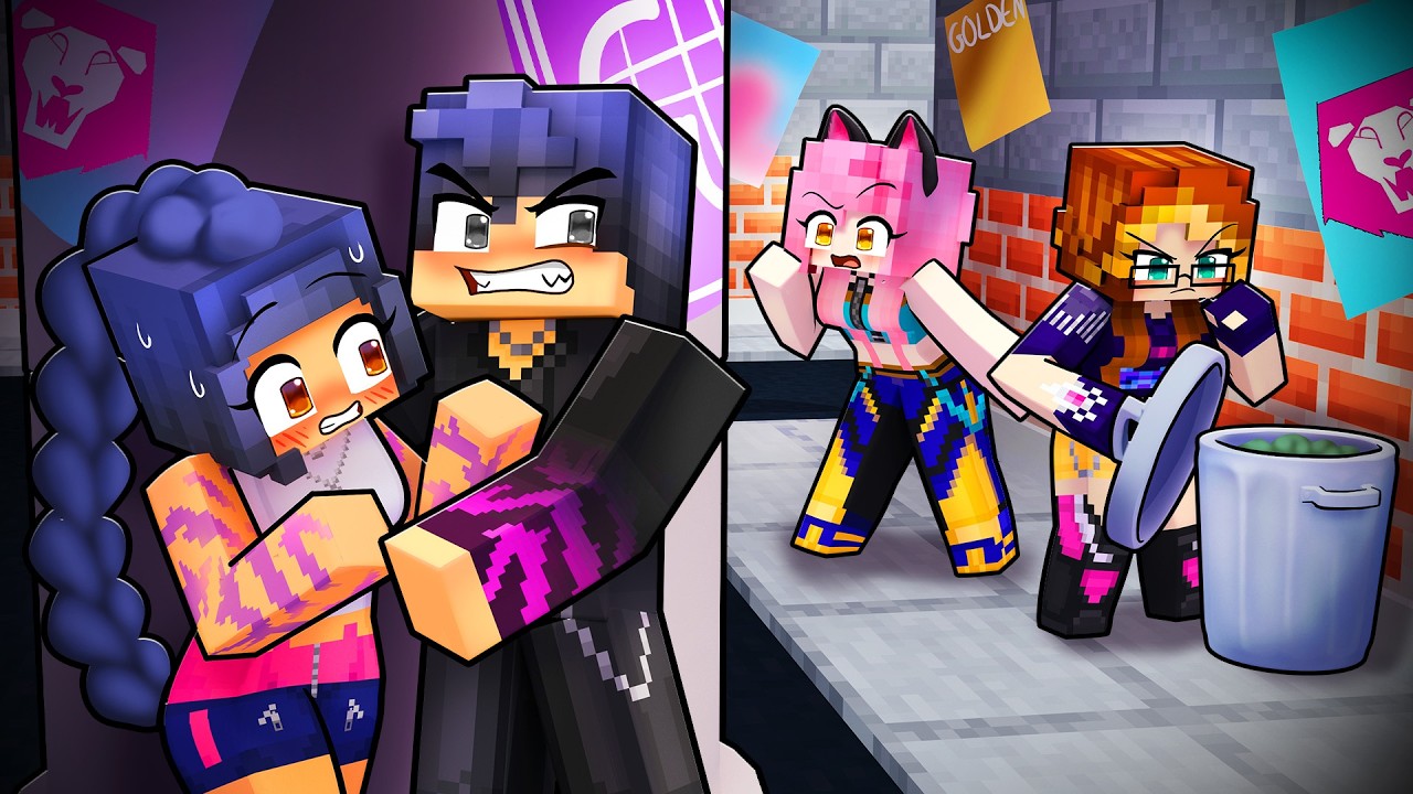 Huntrix X Saja Boys FORBIDDEN LOVE In Minecraft!