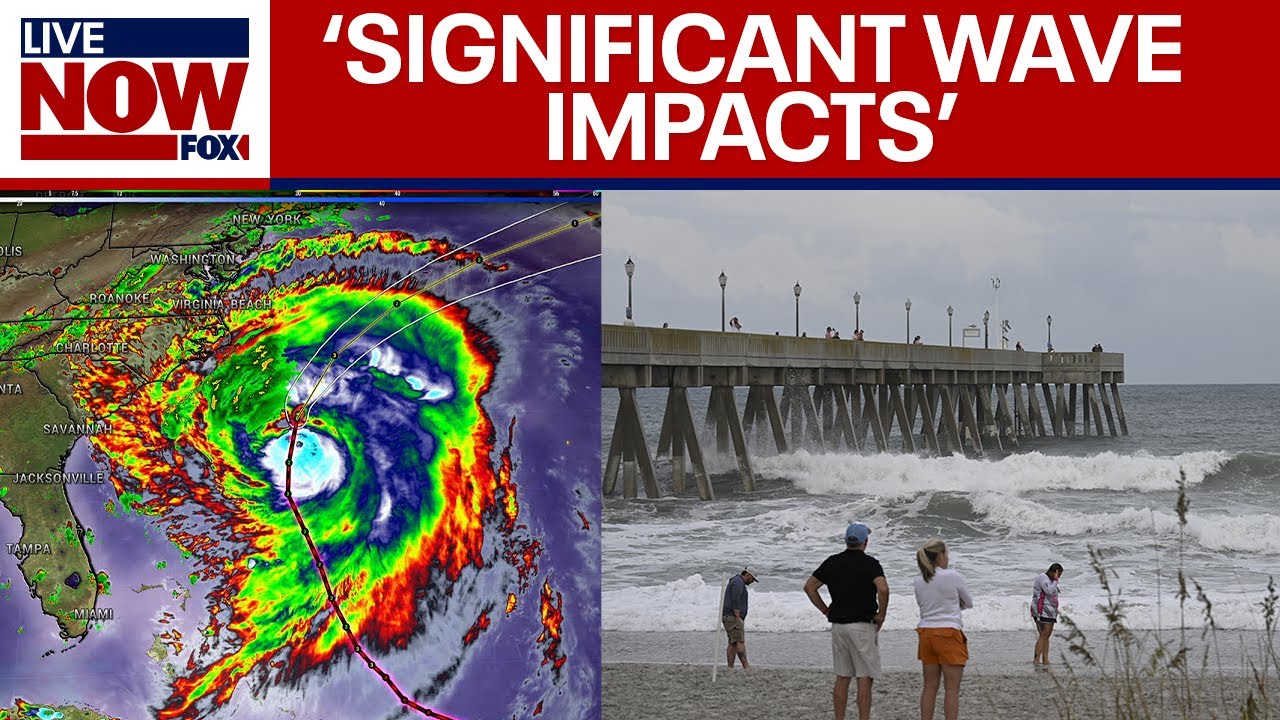 Hurricane Erin brushing North Carolina’s Outer Banks, NHC says | LiveNOW from FOX
