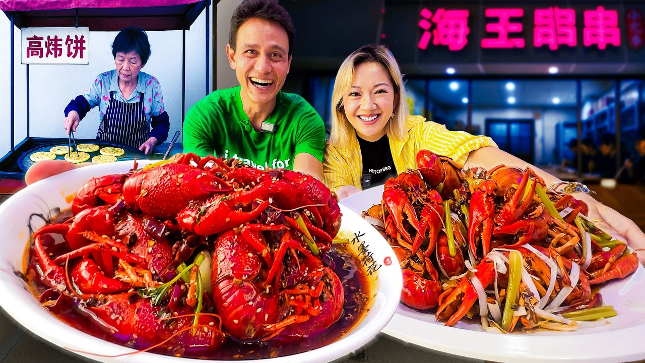 I Ate the Best CHINESE STREET FOOD for 24 Hours in Shanghai!!