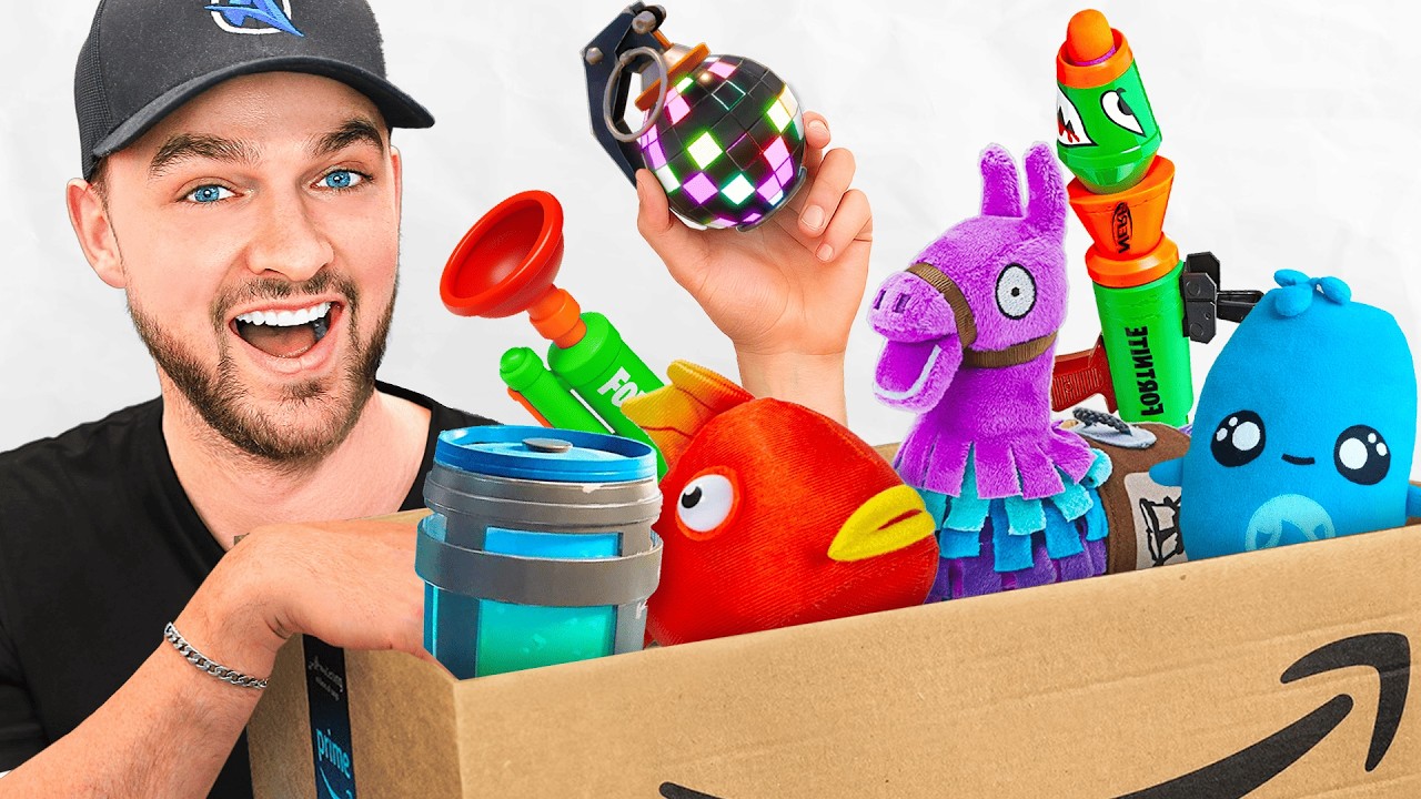 I Bought Every Fortnite Toy On the Internet