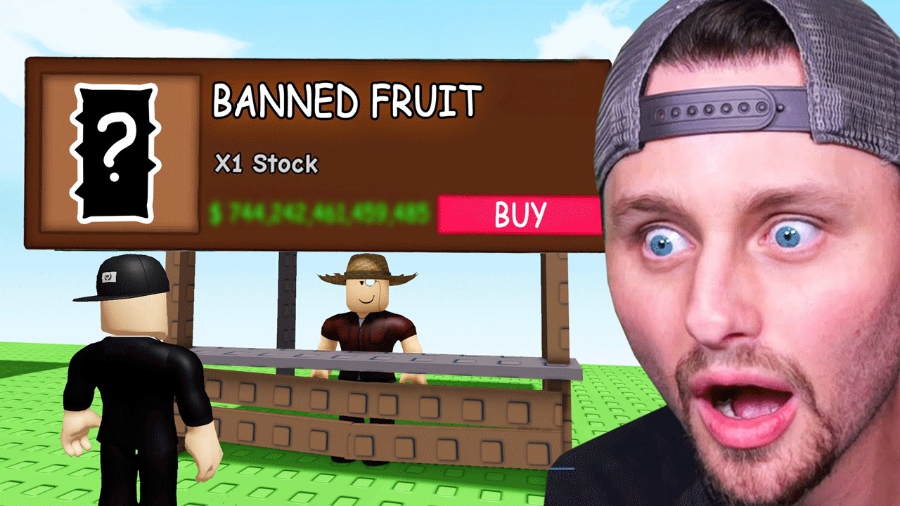 I Got a BANNED Fruit in Roblox Grow a Garden