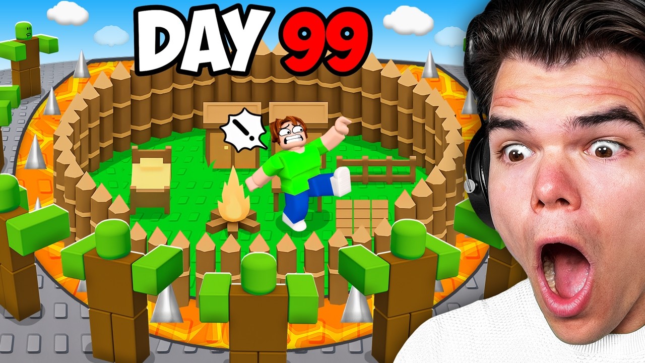 I Protected My House From A ZOMBIE APOCALYPSE! (Roblox)