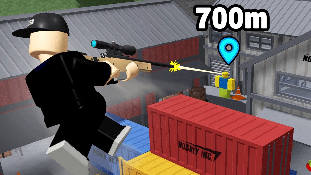 I Trolled My Friends With OP Weapons in Roblox Rivals