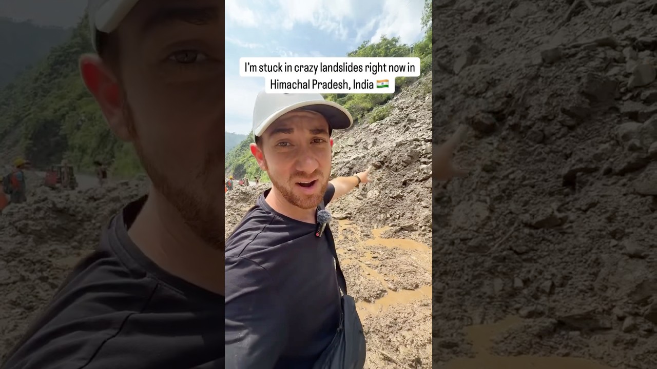 I’m Stuck In Crazy Landslides In India