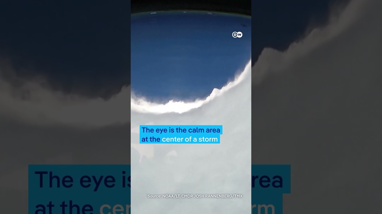 Into the eye of the storm | DW News