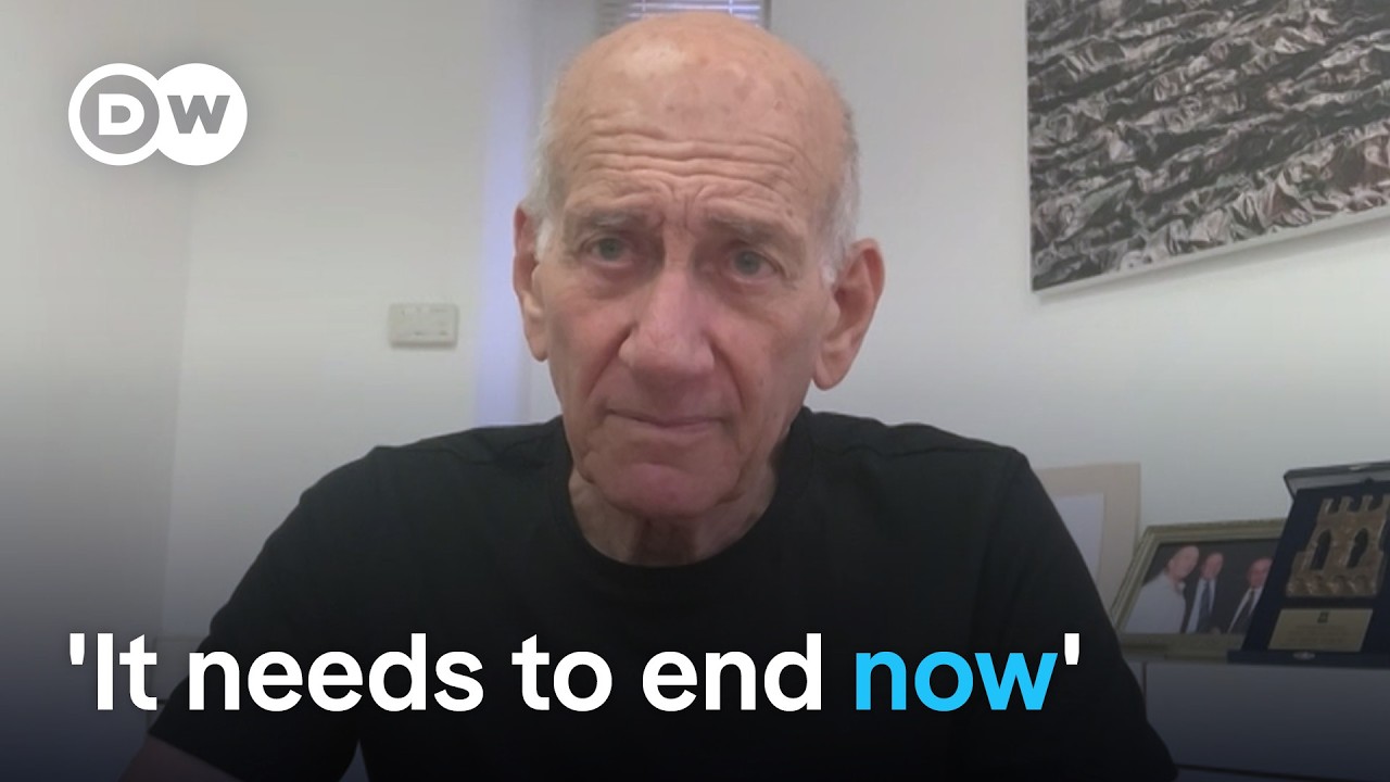 ‘It is a really bad idea’ Former Israeli PM Olmert on Netanyahu’s Gaza plans | DW News