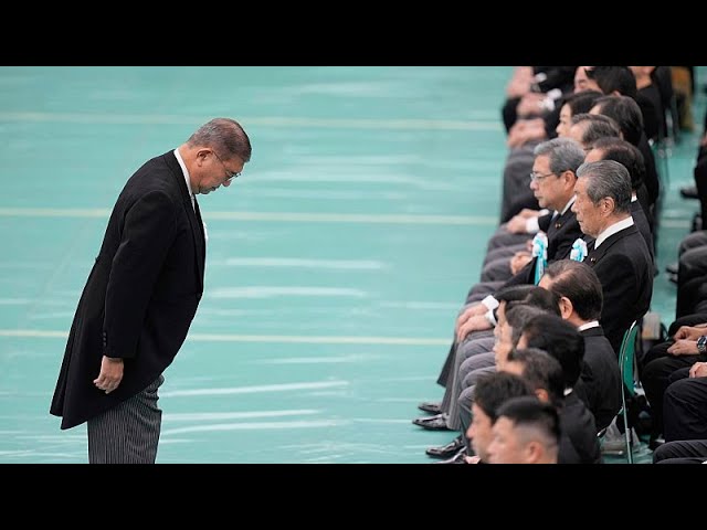 Japan PM Ishiba expresses ‘remorse’ on World War II surrender anniversary